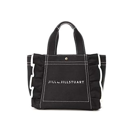 Amazon ジル バイ ジルスチュアート フリルトートバッグ 小 ブラック Fr Jill By Jillstuart ジル バイ ジルスチュアート レディースバッグ 財布