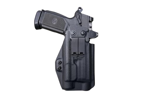 Black Kydex IWB Holster Compatible with FNX 45 Streamlight TLR-1 TLR-1 HL TLR-1S