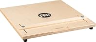 Cajon Accessory - On this base plate, almost any cajon and bass drum pedal can be securely mounted Suitable Dimensions - With dimensions of 33 cm wide and 35 cm deep, this wooden plate fits almost any standard cajon Non-Slip - 4 rubber feet provide a...