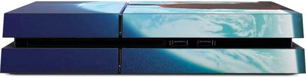 Skinit Decal Gaming Skin Compatible with PS4 Console - Officially Licensed Superman 2025 Superman & Krypto Watch The Earth Design