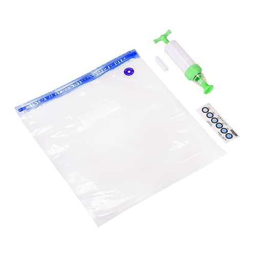 Lysee 3D Printer Parts & Accessories - Dryer Safekeeping Humidity Resistant Vacuum Storage Bag That Keep Filament Dry for 3D Printer PLA ABS Filament - (Color: 20 Bags 1 Pump)