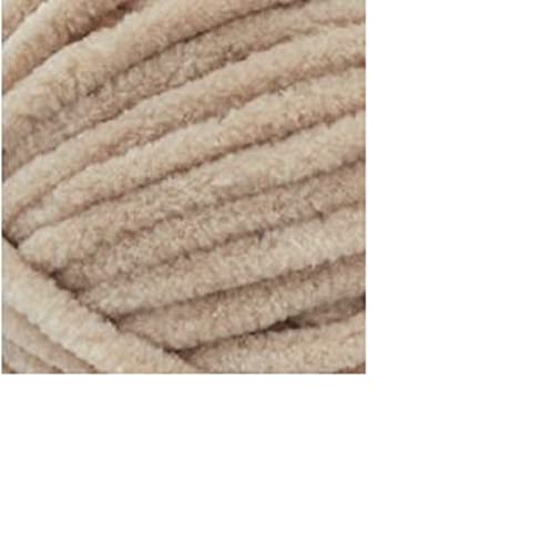 Image of Premier Yarns Parfait Chunky Chenille Yarn 3.5 Oz 6 Super Bulky Weight 3 Pack Bundle with Bella's Stitch Place Holders (Toffee)