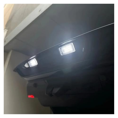 Luz matrícula LED para Panamera 970 4D 2010-2016 lámpara trasera de recambio 8TO943021 6