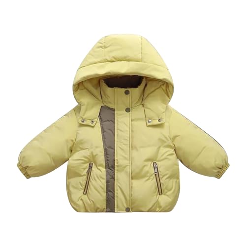Toddler Baby Girls Boys Winter Down Jacket Warm Thick Solid Cotton Long Sleeve Jacket Coat Winter Coats for Boys