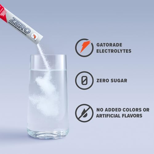 Image of Gatorade Zero Sugar Powder, 3 Flavor Variety Pack, (32 Servings) | Electrolyte Powder Drink Mix, No Artificial Flavors, No Added Colors, Zero Sugar, Sports Drinks, Hydration