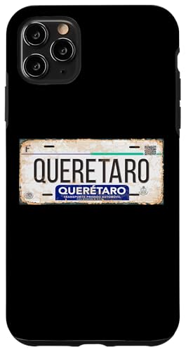 Queretaro Mexico License Plate Mexican Travel Vacation Beach �X�}�z�P�[�X iPhone 11 Pro Max �p