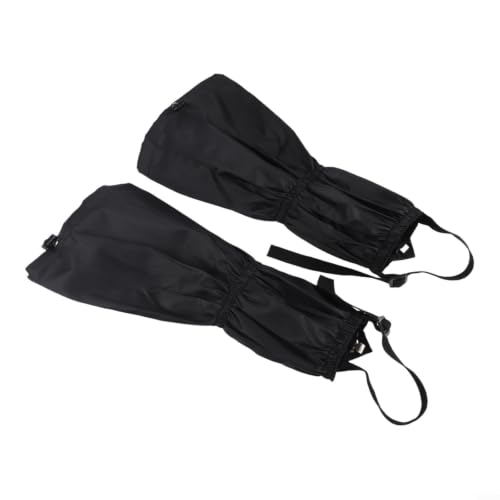 Hiking Gaiters Waterproof 200D Polyester Leg Protection for Snow Mud for trail Running Camping, Adjustable Straps Anti-Slip Elastic Cord, 15.7 Inch