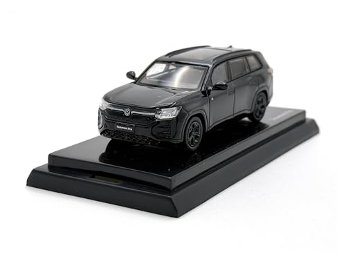 Modèle réduit 1/64 SAIC Volkswagen Teramont Pro voiture alliage simulation décorative marron