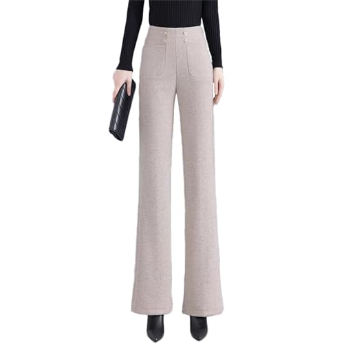 Chenille Vintage Wool Blend Trouser Petite, High Waisted Tweed Pants