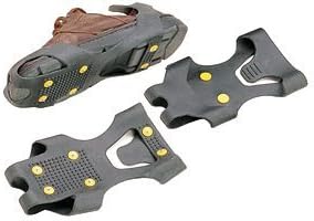 ICE Grippers - Anti Slip Ice & Snow Traction Cleats, Size 8-11, Black