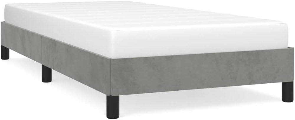 vidaXL Bed Frame Light Grey