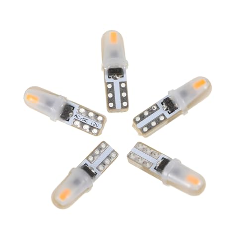 CLISPEED 5pezzi Lampadine Led Cruscotto Auto Luci Strumentazione Interna Con Tecnologia Diffusione Per Illuminazione Uniforme e Atmosfera Calda