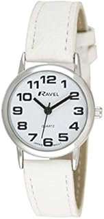 Ravel Unisex Easy Read Watch with Big Numbers