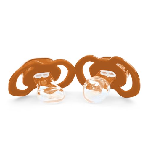 Image of Baby Fanatic Infant Pacifier 2-Pack - NCAA Texas Longhorns, Officially Licensed, Silicone Nipple
