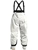 GSOU SNOW Men Snow Bibs Women Loose Ski Pants Snowboard Overall Insulated Waterproof Windproof Warm Winter Beige M #4