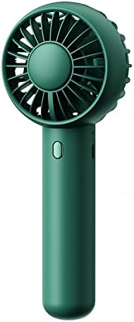 Gaiatop Mini Portable Fan, Powerful Hand Fan Cute Design 3 Speed Personal Small Desk Fan with Base, Lightweight Rechargeable USB Handheld Fan for Girl, Women, Men, Indoor, Outdoor