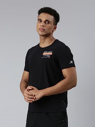 Image of XTEP Comfort Series (Sports Elastic Performance), Running Series, Superior Stretch, Polyamide & Elastane, Crew Neck Comfort Running T-Shirt for Men (White)