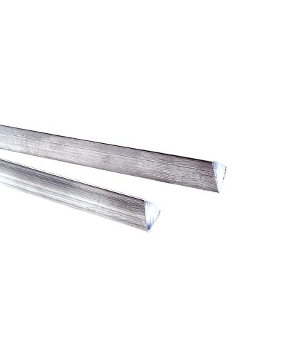 CFH Stangenlötzinn Kupferblech SK 366 – 2 x Dreikantstangen à 333 mm, bleifrei, Sn97Cu3, Schmelztemperatur 227–310 °C, Löten von Kupferrinnen