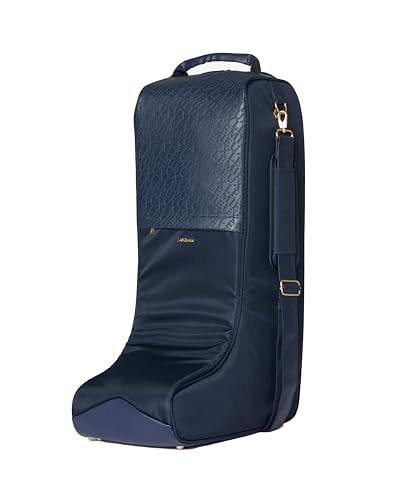 Sac à bottes LeMieux marine : rangement de luxe pour vos bottes d'équitation