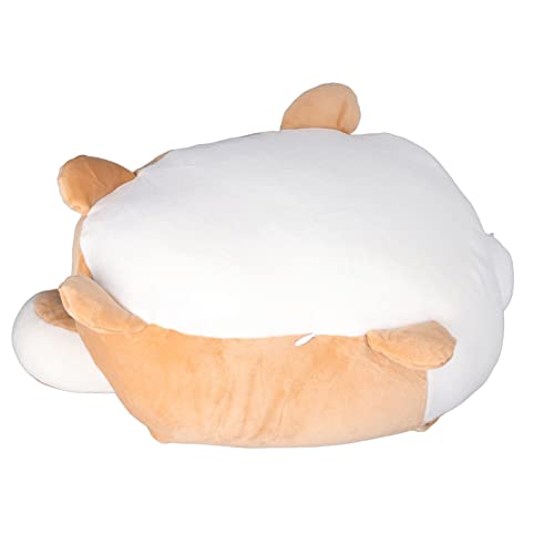Travesseiro de Pelúcia Shiba Inu de Pelúcia, Cachorro de Pelúcia Kawaii, Boneca de Pelúcia Macia e F