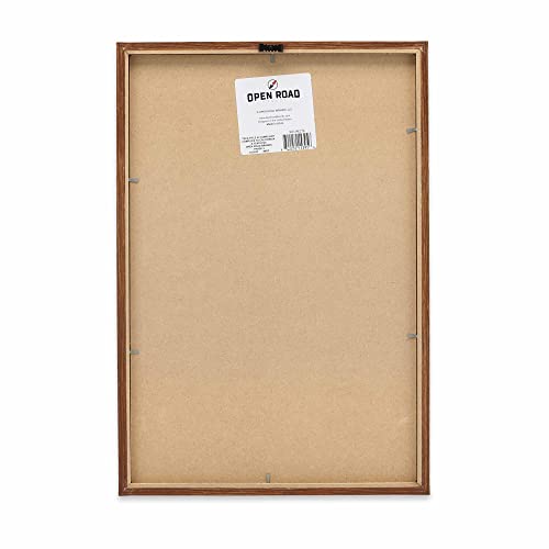 Sun Surf And Sand Framed Wood Wall Decor - Retro Vibe Wall Art For Bedroom, Living Room Or Beach House #TOP2