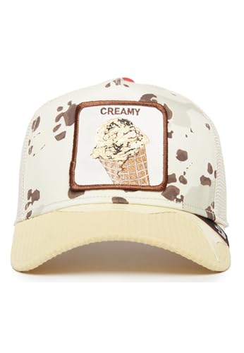 Goorin Bros. Trucker Cap Cookies N Cream Creme Beige, Size:OneSize