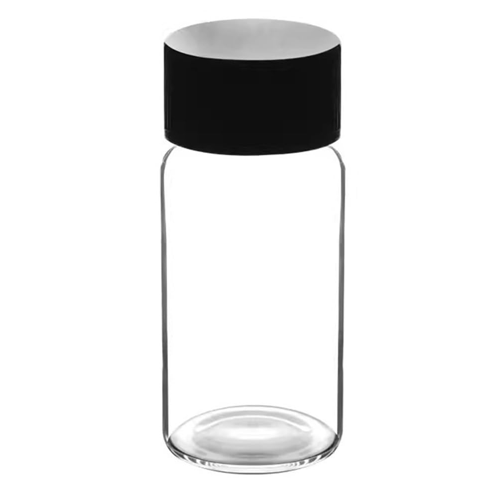 Attrezzature e forniture di laboratorio 100 pezzi bottiglia di vetro da laboratorio trasparente reagente 15 20 30 40 50 60 ml