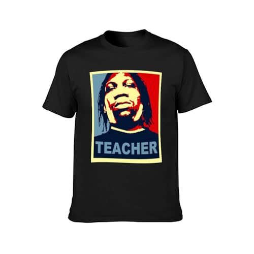 DEfratJQ KRS One T Shirt T-Shirt Unisex Gift Men's Black Tees L