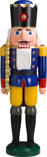 Nutcracker Christmas original Seiffen Santa Claus 100cm Erzgebirge NEW