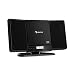 Produktbild auna V14 - Vertical-Stereoanlage, MP3-fähiger CD-Player, FM-Radiotuner, Bluetooth-Funktion, SlimDesign Concept, AUX-Eingang, Kopfhöreranschluss, kompatibel für Wandmontage, schwarz