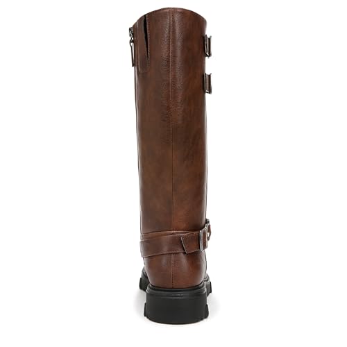 Dr. Scholl's Women's Headstart Moto Knee High Boot Chestnut Smooth 10 M by Dr.Scholl's SHOES - Image 4