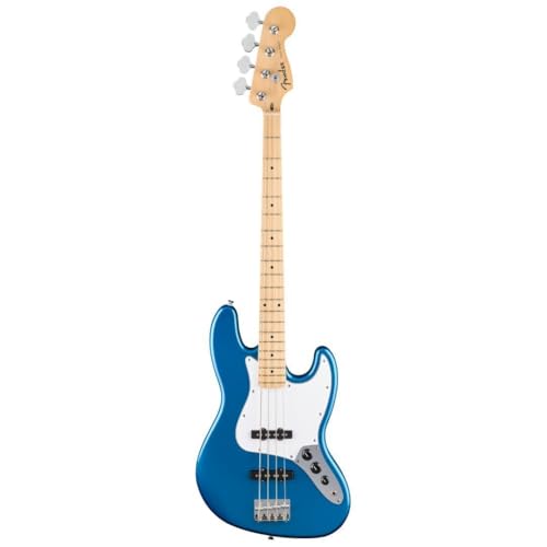 Fender Standard Jazz Bass - Aqua Marine Metálico, Diapasón de arce