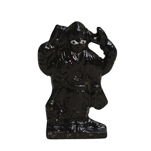 Estatua de Shani Dev de Hierro de 3 Pulgadas 150 Gramos