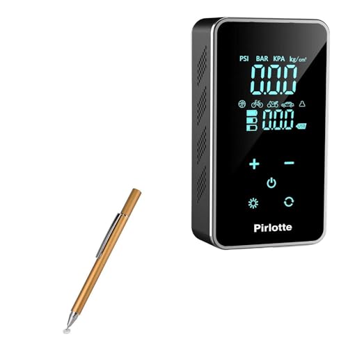 BoxWave Stylus Pen Compatible with Prilotte YX15 Pro Max - FineTouch Capacitive Stylus, Super Precise Stylus Pen - Champagne Gold