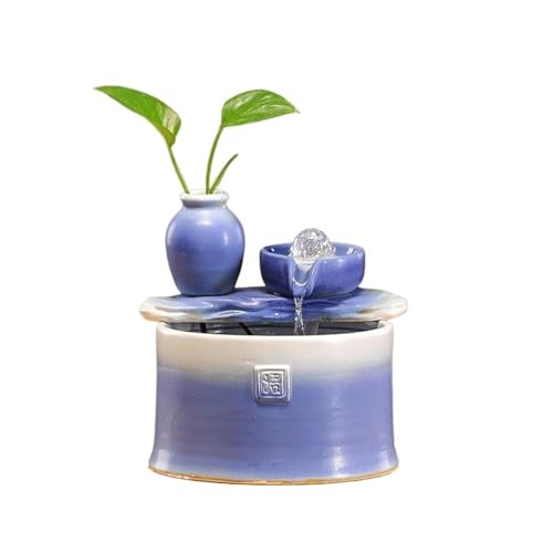 Adornos circulación de agua con diseño pequeño y flujo continuo para interiores 2