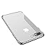 Produktbild Homikon Silikon Hülle Überzug TPU Silikon Tasche Three-Stage Design Plating Handyhülle Transparente Handytasche Durchsichtig Schutzhülle Case Cover Kompatibel mit iPhone 6/6S - Silber