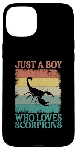 Just A Boy Who Loves Scorpions ���g�� �X�}�z�P�[�X iPhone 15 Plus �p
