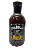 Jack Daniels 19.5oz BBQ Sauce Bundle: Original, Sweet & Spicy, Honey and ThisNThat Recipe Card