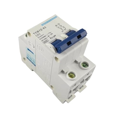 Disyuntor MCB 2 polos 63A CC 440V para protección de circuitos 1