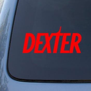 DEXTER TV SHOW - Vinyl Car Decal Sticker #A1594 | Vinyl Color: Red