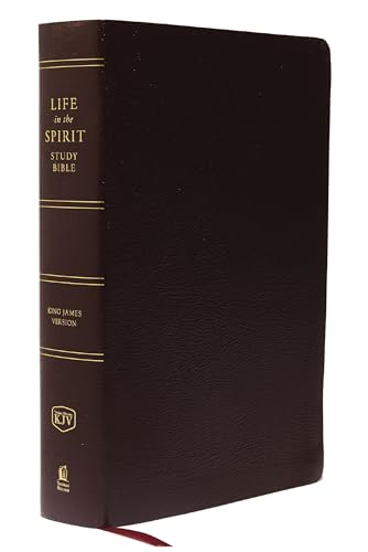 KJV Life in the Spirit Study Bible, Indexed
