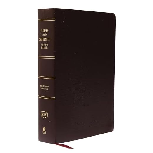 KJV Life in the Spirit Study Bible, Indexed