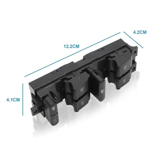 Commutateur de lève-vitre électrique Passat interrupteur commande fenêtre 1J4959857D - 5