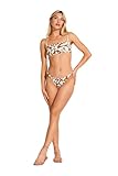 Vitamin A Women's Swimwear Fish Tale Terra Bralette Bikini Top Separate, Desert Flower, X-Small