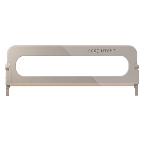 EMUKOEP Protector de Barandilla para Cama de bebé de 2 M, Barrera de Seguridad Portátil Plegable de un Lado con Fácil Instalación, sin Herramientas, para Viajes a Casa, Segur