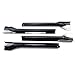 Side Skirts 4Pcs Compatible with Jeep Grand Cherokee SRT8 WK2 / Trackhawk 2012-2022 Exterior Side Skirt Extension Lip Panels Splitter ABS (Glossy Black)