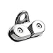 Semetall Cam Cleat 316 Stainless Steel,Proof Rope Cleats for 3‑15mm Ropes, Boat Hardware for Sailboat Kayak Canoe Dinghy,Pack of 2