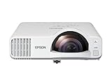 Epson PowerLite L200SX XGA 3LCD Short-throw Laser Display with Built-in Wireless and Miracast