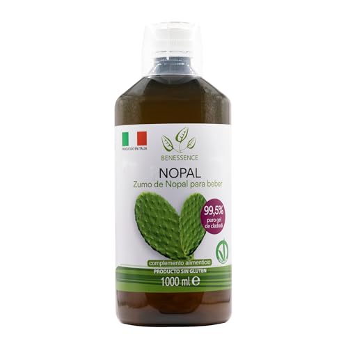 Benessence - Nopal - Zumo de higo chumbo para beber al 99,5% - 1L