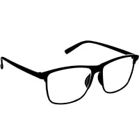 SAINTIMO® Valtina Anti Glare reading glass UV420 PROTECTED Wayfarer Frame With Anti glare Glasses Zero Power for Eye…